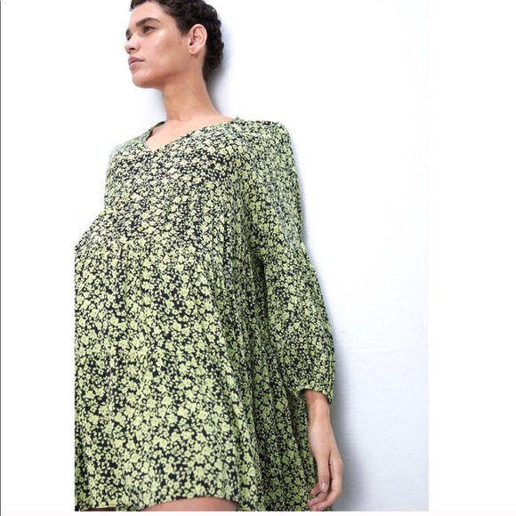 🍁HP🍁Zara Flowy Printed Dress - Picture 4 of 6